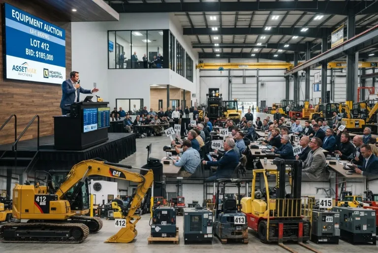 Featured image for: Equipment Auction Success Rates: Advanced Liquidation Strategies