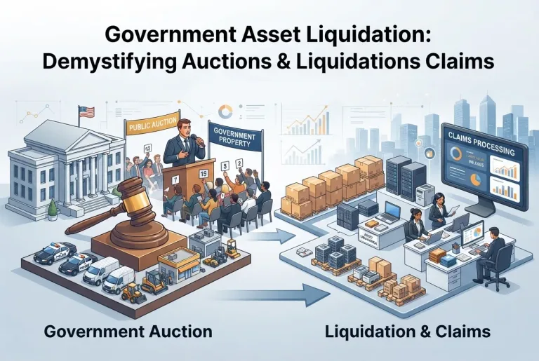 Featured image for: Government Asset Liquidation: Demystifying Auctions & Liquidations Claims