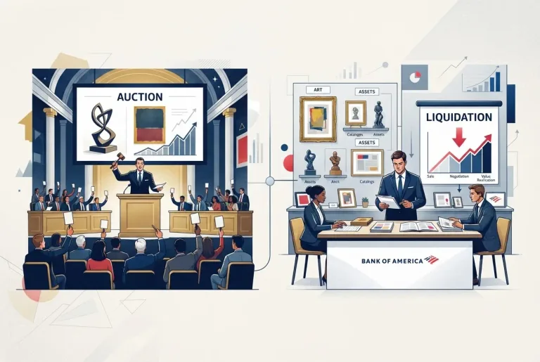Featured image for: Bank of America Art Market Report: Auction vs Liquidation Sales