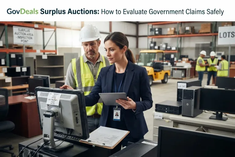 Featured image for: GovDeals Surplus Auctions: How to Evaluate Government Claims Safely