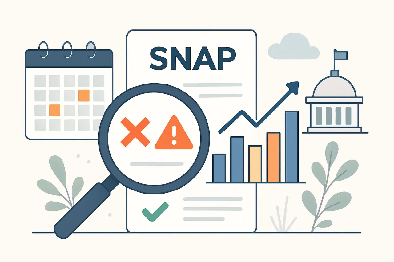 Featured image for: Pinpointing Mistakes vs. Fraud in SNAP: How Seasonality Affects Reporting