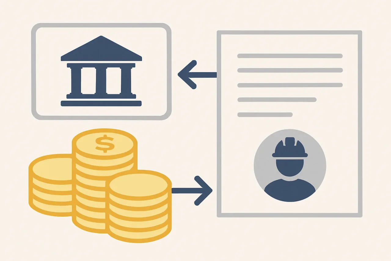 SSDI payment calculation chart illustration