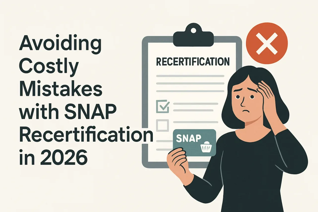 Featured image for: Avoiding Costly Mistakes with SNAP Recertification in 2026