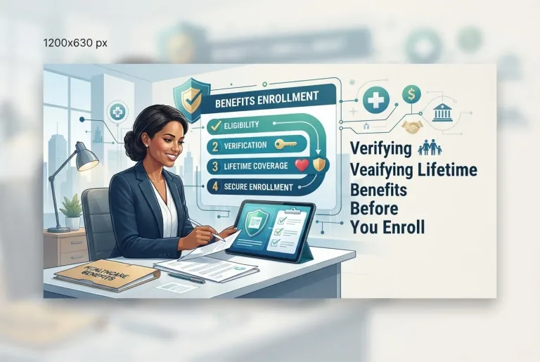 Featured image for: Verifying Lifetime Healthcare Benefits Before You Enroll