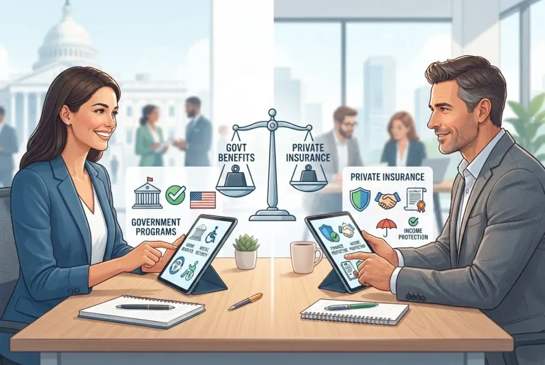 Featured image for: Government Benefits vs Private Disability Insurance: How to Choose