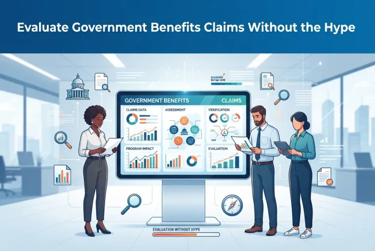Featured image for: Evaluate Government Benefits Claims Without the Hype
