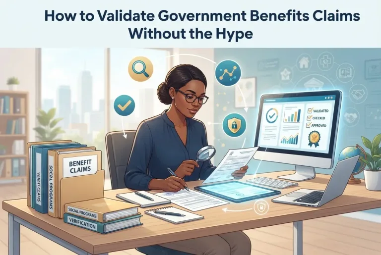 Featured image for: How to Validate Government Benefits Claims Without the Hype