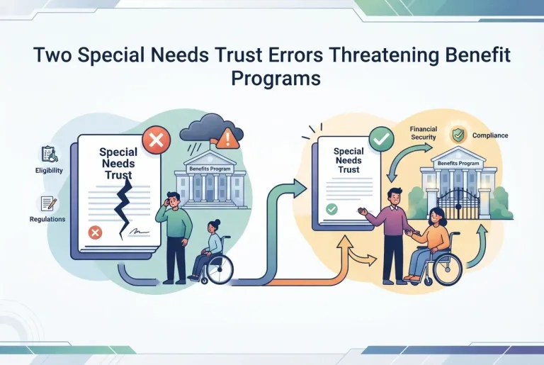 Featured image for: Two Special Needs Trust Errors Threatening Benefit Programs