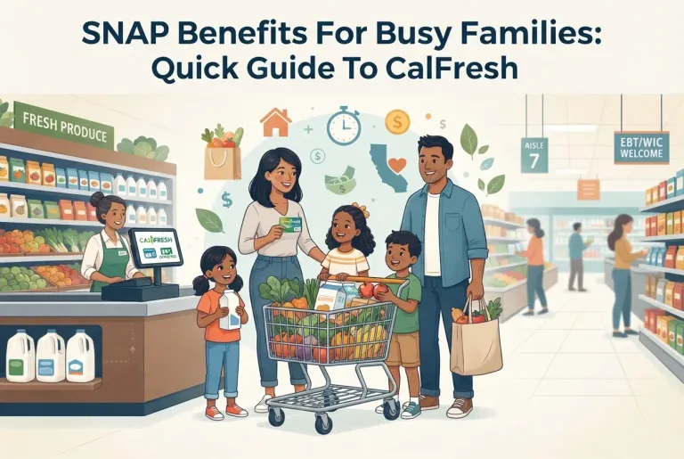 Featured image for: SNAP Benefits For Busy Families: Quick Guide To CalFresh