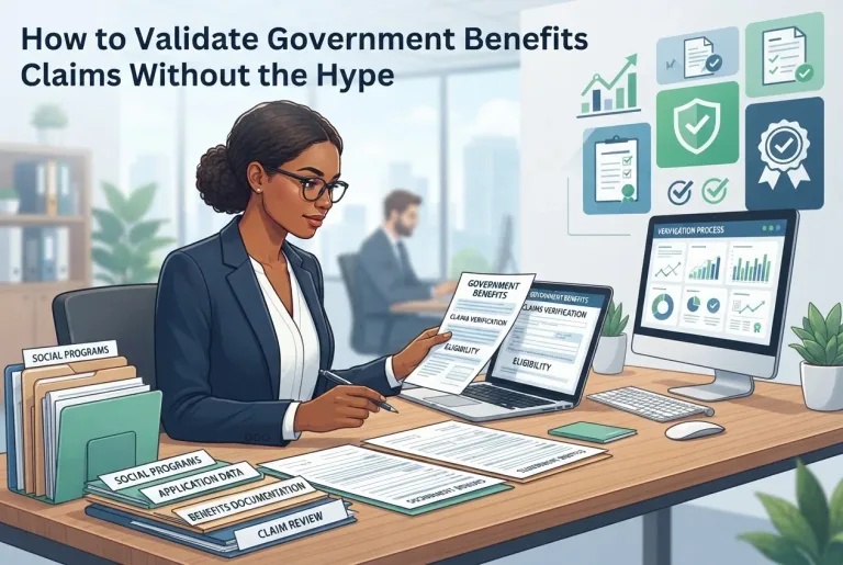 Featured image for: How to Validate Government Benefits Claims Without the Hype