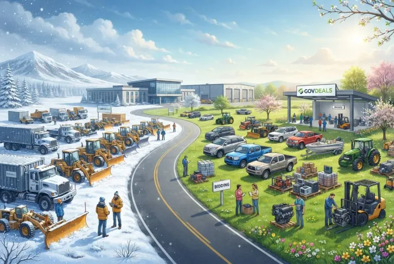 Featured image for: GovDeals Surplus Auctions: Timing Winter & Spring Transitions