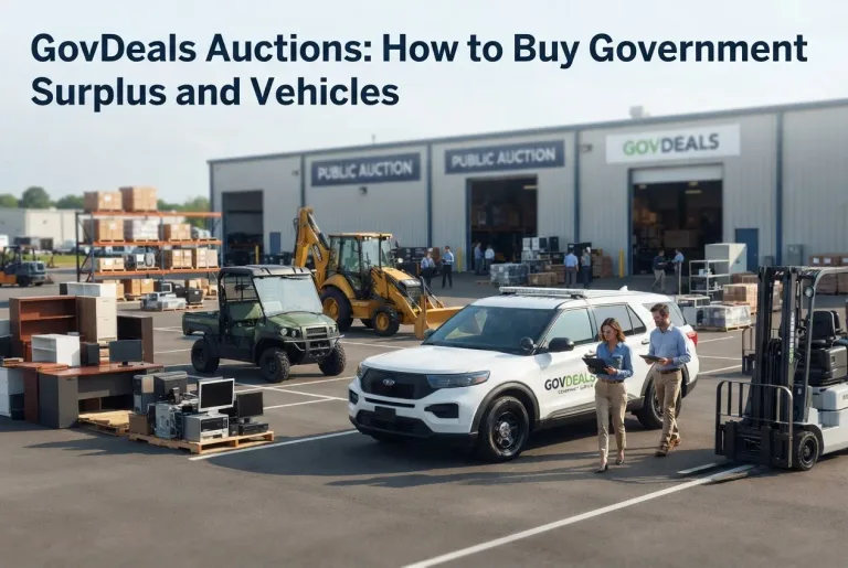 Featured image for: GovDeals Auctions: How to Buy Government Surplus and Vehicles