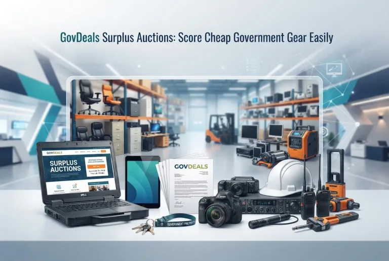 Featured image for: GovDeals Surplus Auctions: Score Cheap Government Gear Easily