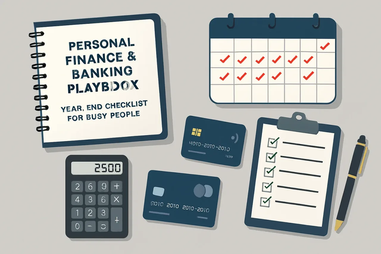Featured image for: Personal Finance & Banking Playbook: Year-End Checklist for Busy People