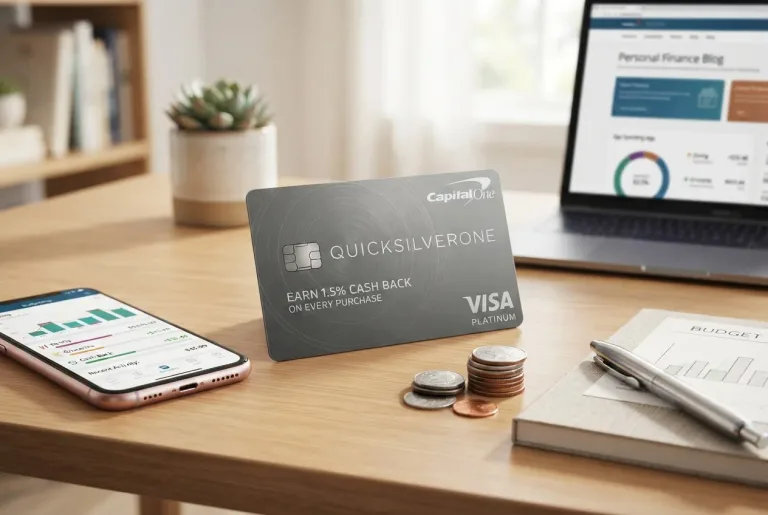 Featured image for: Capital One QuicksilverOne for Beginners: Earn Easy Cash Back