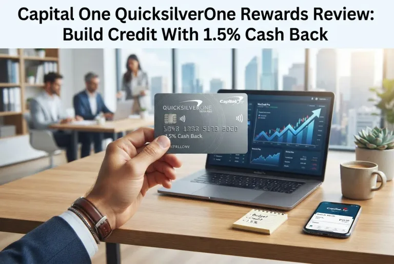 Featured image for: Capital One QuicksilverOne Rewards Review: Build Credit With 1.5% Cash Back