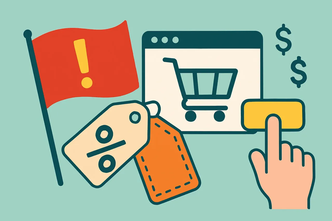Featured image for: Spotting Deal Red Flags: Avoiding Online Shopping Mistakes with Shopping Deals & Coupons