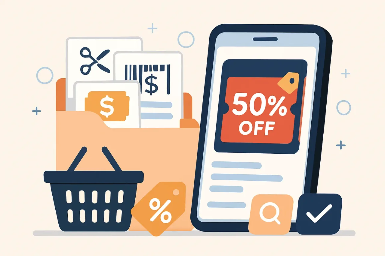 Featured image for: Organizing Digital Coupons: Time-Saving Tactics for Shopping Apps