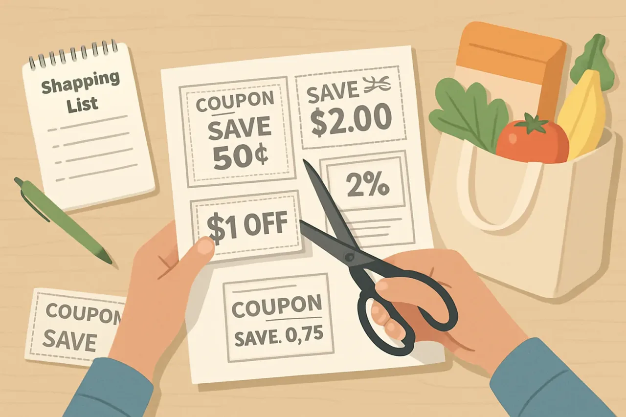 Featured image for: Clipping Grocery Coupons: Balancing Savings and Time-Friendly Choices