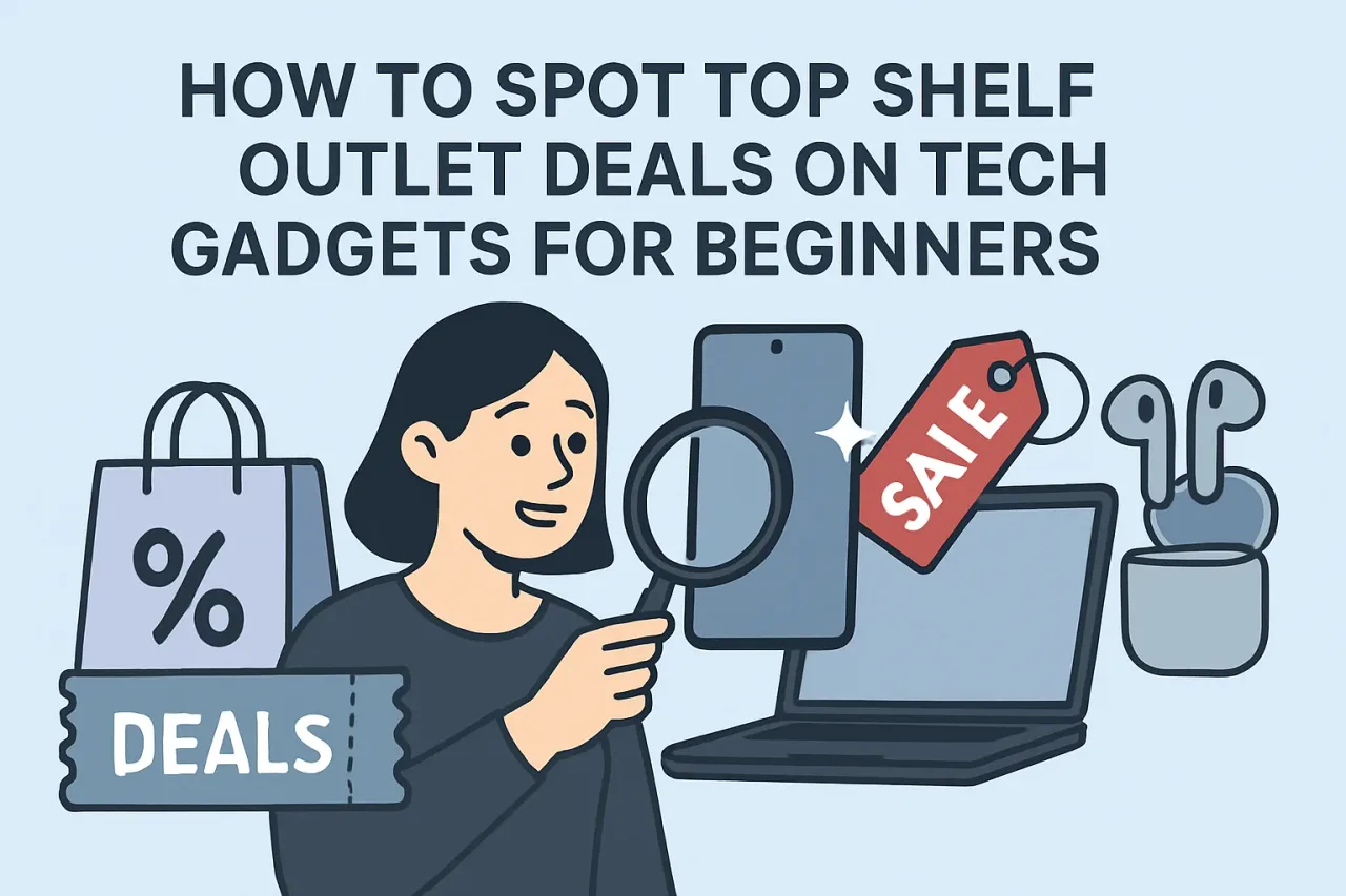 Featured image for: How to Spot Top Shelf Outlet Deals on Tech Gadgets for Beginners