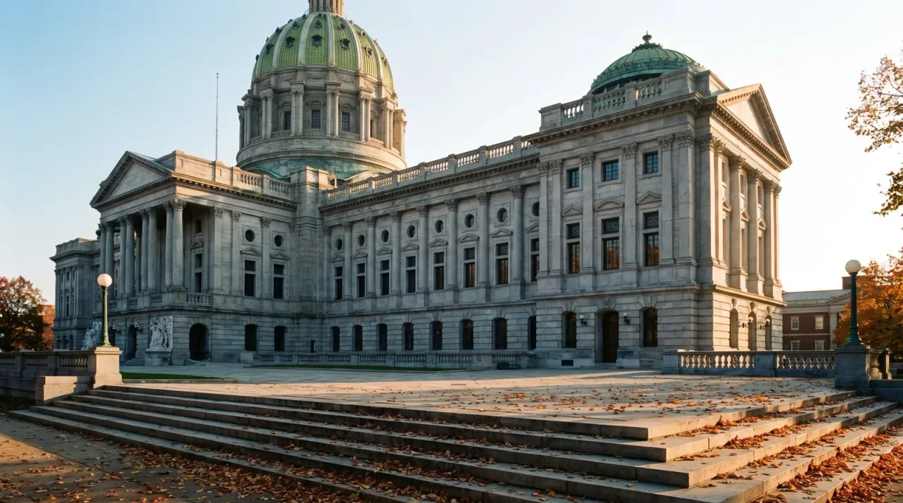 Pennsylvania state capitol building