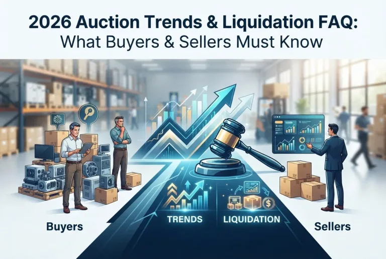 Featured image for: 2026 Auction Trends & Liquidation FAQ: What Buyers & Sellers Must Know