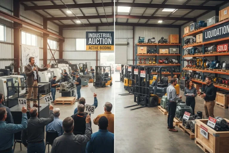 Featured image for: Industrial Auction vs Liquidation: How to Spot the Best Capital Asset Deals