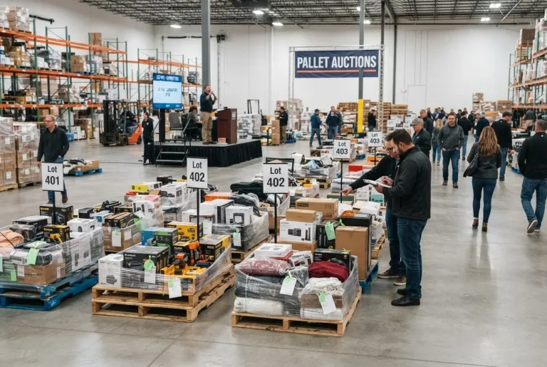 Featured image for: Pallet Auctions: How to Buy Lost Freight & Liquidation Lots