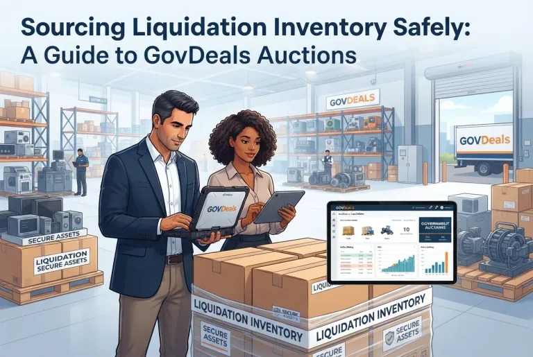 Featured image for: Sourcing Liquidation Inventory Safely: A Guide to GovDeals Auctions