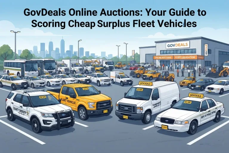 Featured image for: GovDeals Online Auctions: Your Guide to Scoring Cheap Surplus Fleet Vehicles