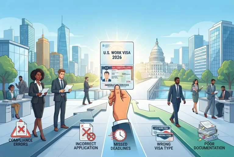 Featured image for: US Work Visa Guide 2026: Career Mistakes To Avoid