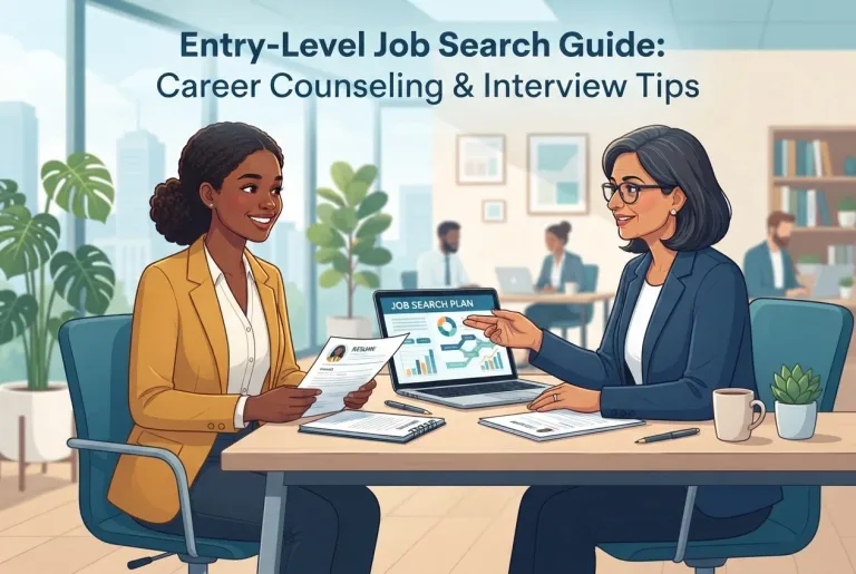 Featured image for: Entry-Level Job Search Guide: Career Counseling & Interview Tips