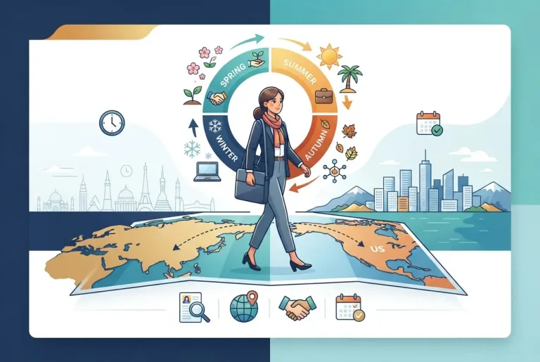 Featured image for: Seasonal Careers in the US: How to Time Your Overseas Job Search