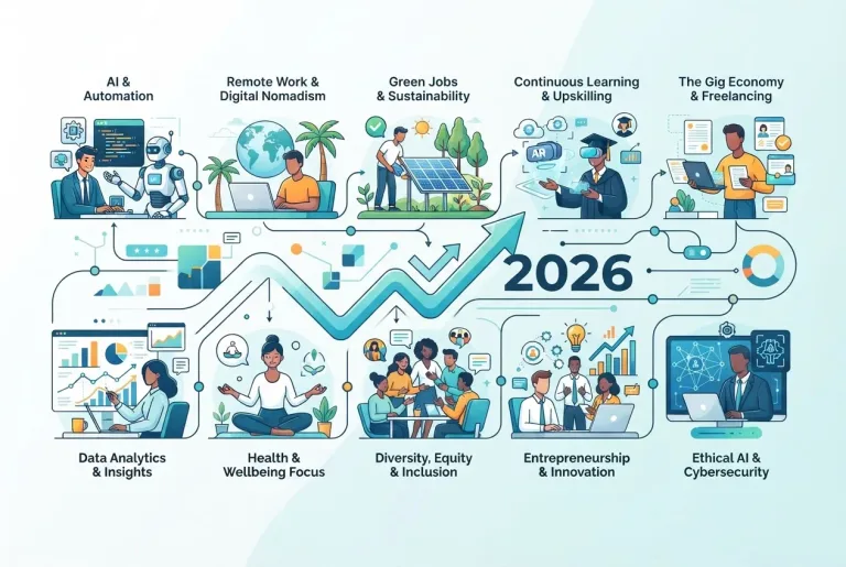 Featured image for: 10 Trends Transforming the 2026 Job Market for Grads