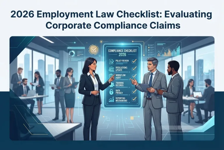 Featured image for: 2026 Employment Law Checklist: Evaluating Corporate Compliance Claims