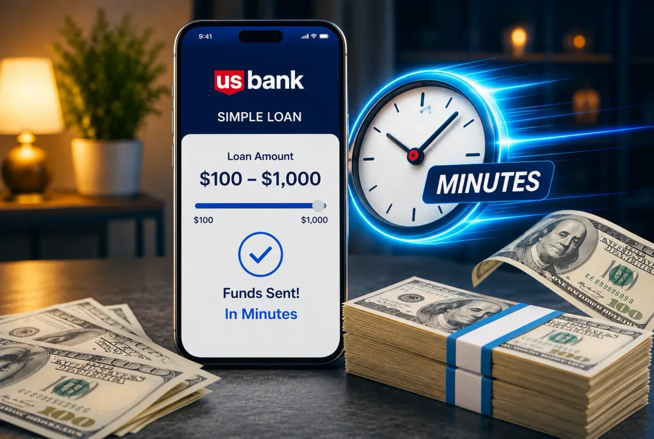 U.S. Bank Simple Loan Explained: $100 to $1,000 in Minutes