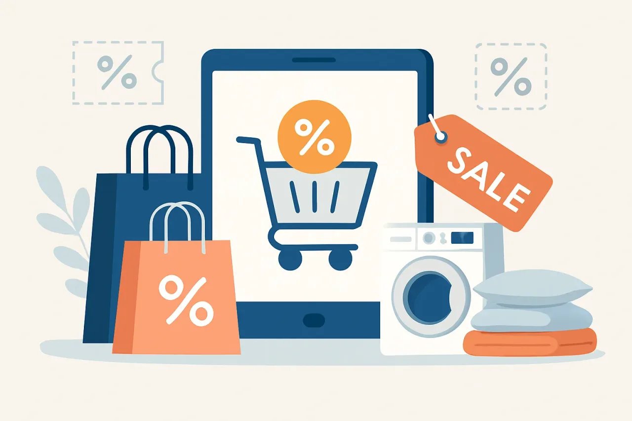 Featured image for: Best Shopping Deals for Beginners: Top Appliance & Bedding Discounts