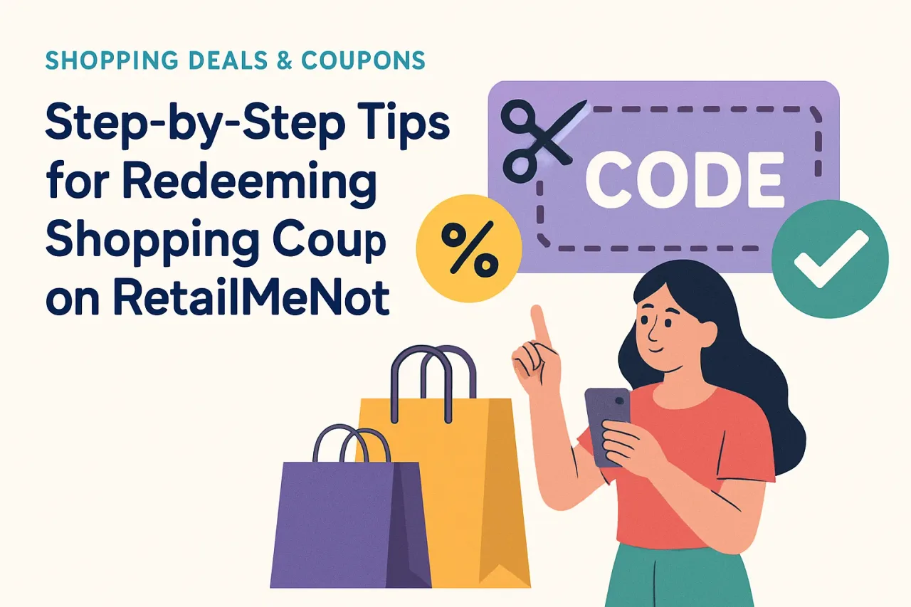 Featured image for: Step-by-Step Tips for Redeeming Shopping Coupons on RetailMeNot