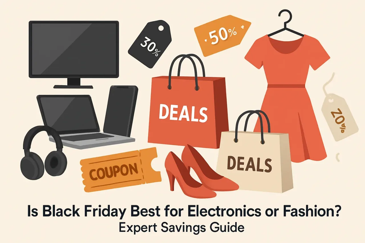 Featured image for: Is Black Friday Best for Electronics or Fashion? Expert Savings Guide