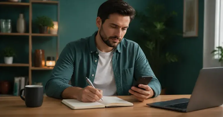 Capa editorial: Como Escrever uma Bio Para App de Namoro Sem Parecer Genérica