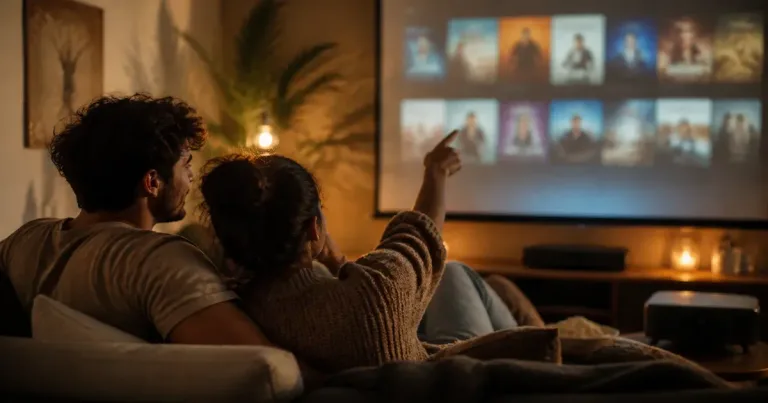 Capa editorial: O Que Assistir Com o Namorado? Guia Por Gênero e Humor
