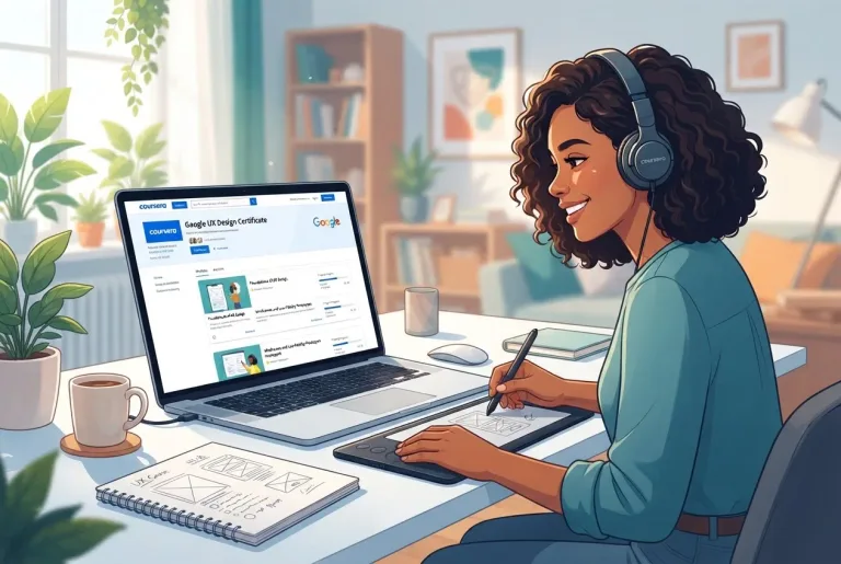 Featured image for: Coursera Google UX Design Certificate: Your Path to a New Creative Career