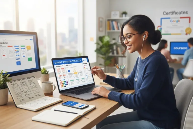 Featured image for: Coursera Google UX Design Certificate: Your Path to a New Career