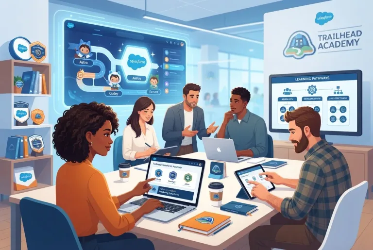 Featured image for: Mastering Salesforce: A Deep Dive into Trailhead Academy Paths
