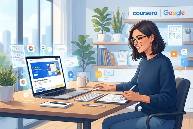 Featured image for: Coursera Google UX Design Certificate: Your Path to a Creative Career