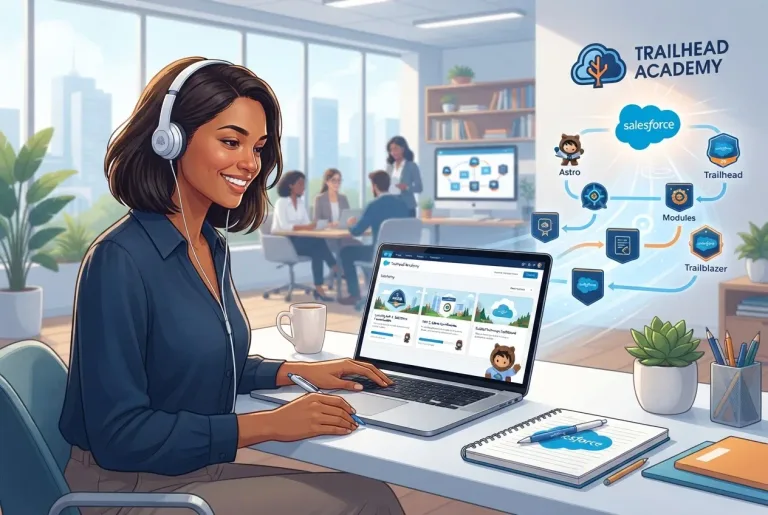 Featured image for: Mastering Salesforce: Trailhead Academy Guided Learning Pathways