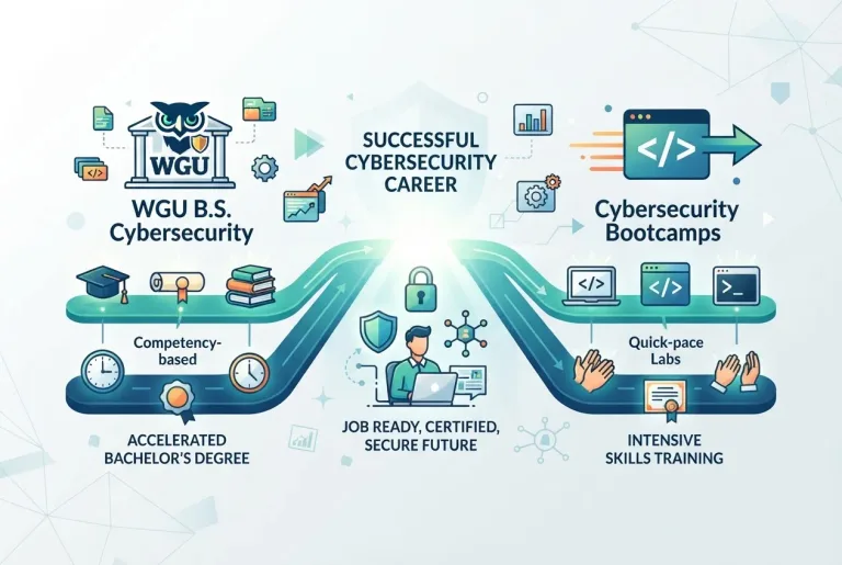 Featured image for: Is WGU B.S. Cybersecurity Worth It vs Bootcamps?
