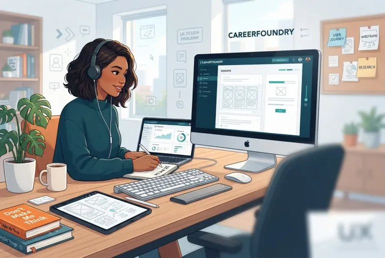 Featured image for: Mastering UX Design: CareerFoundry UX Design Program Review