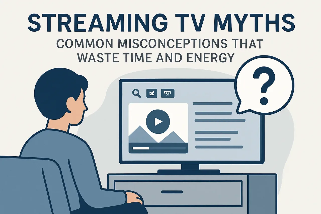 Featured image for: Streaming TV Myths: Common Misconceptions That Waste Time and Energy