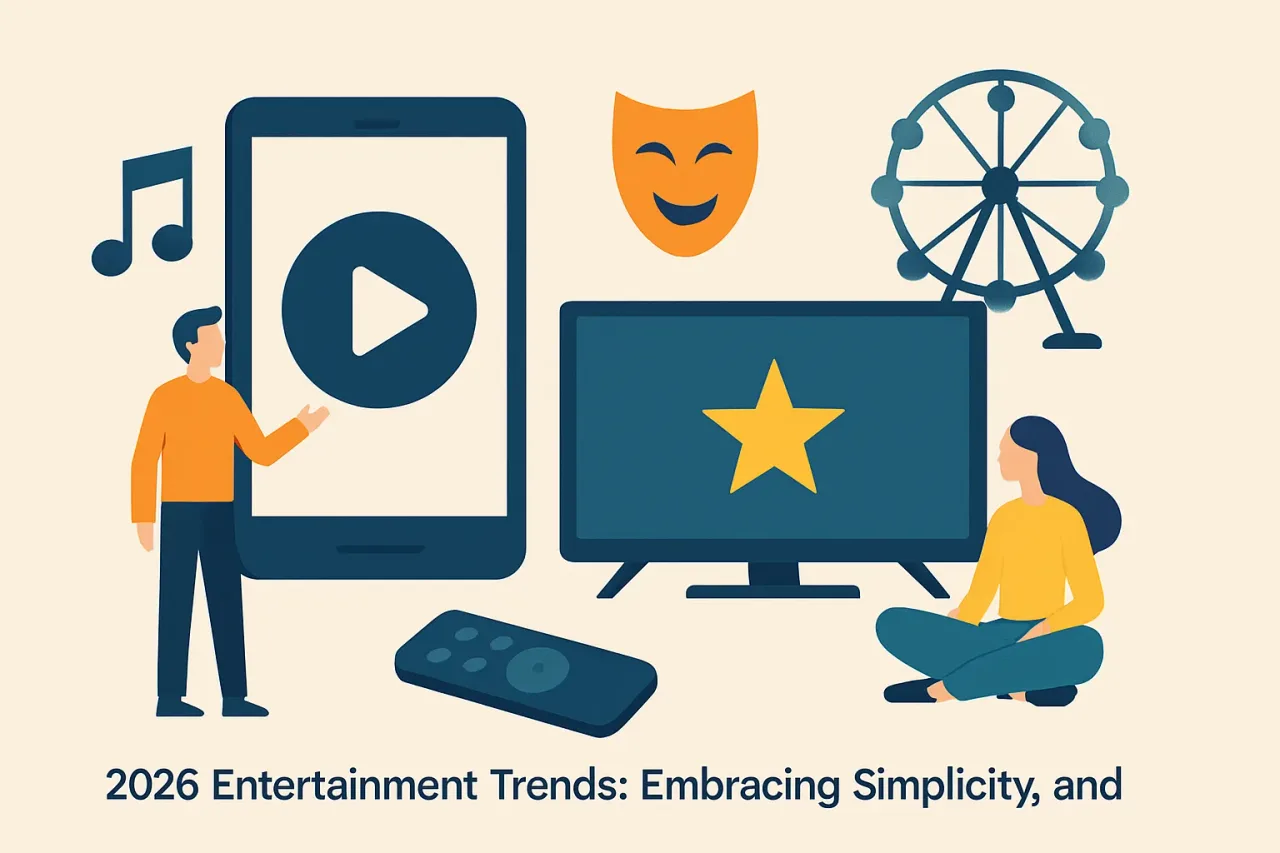 Featured image for: 2026 Entertainment Trends: Embracing Simplicity, Authenticity, and Experiences